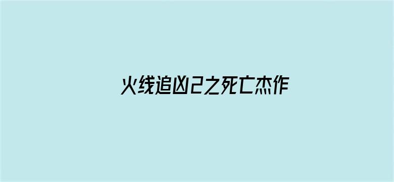 火线追凶2之死亡杰作